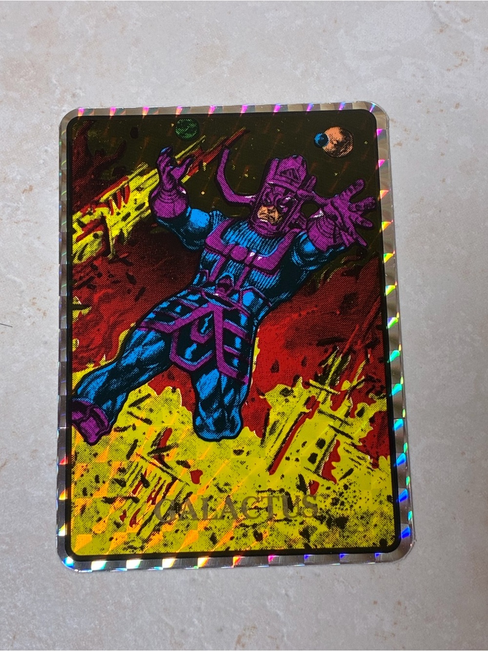 Galactus Vending Machine Prism Sticker